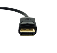 Haute qualité DisplayPort mâle HDTV femelle convertisseur câble DP HDTV adaptateur pour ordinateur projecteur PVC combinaison blindage