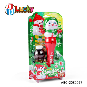 Jouets chanceux Noël Santa <span class=keywords><strong>Bubble</strong></span> Wand <span class=keywords><strong>Halloween</strong></span> Party Citrouille Savon Eau Bulle Souffleur Jouets - Product Image 2