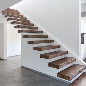 <span class=keywords><strong>Prix</strong></span> d'usine DB <span class=keywords><strong>Escalier</strong></span> en <span class=keywords><strong>bois</strong></span> Escaliers droits flottants Escaliers intérieurs personnalisés - Product Image 6