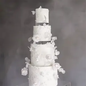 Olay parti süslemeleri akrilik yuvarlak tatlı ekran düğün pastası standı