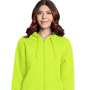 เสื้อฮู้ดซิปผู้ชาย สีเทา ทรงปกติ สีพื้น สวมใส่สบายๆ สำหรับฤดูใบไม้ร่วง ผลิตจากผ้าฝ้ายทอ 100% พิมพ์ลายดิจิทัล เป็นมิตรต่อสิ่งแวดล้อม ระบายอากาศได้ดี - Product Image 6