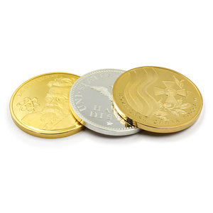 Monedas Conmemorativas de Cobre Metálico a Precio de Fábrica con Logotipo Personalizado, Diseño Antiguo/Feng Shui, Plateadas, para Coleccionables y Recuerdos - Product Image 2