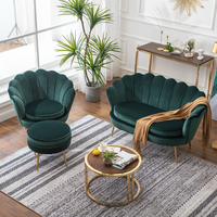 Canapé sectionnel en tissu, mobilier de salon moderne américain, ensemble de canapés 3 places, Design canapé tufté en velours