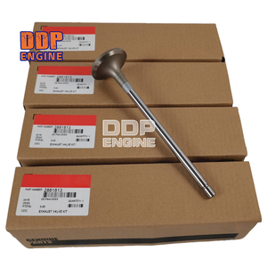 Soupape d'admission du moteur diesel pour Cummins QSK45 QSK60 QSK95 2881810 2881815 4016438 3955384 4334007 2881815 3800955 - Product Image 2