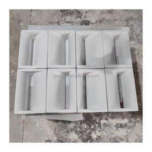 Briques en ciment tridimensionnelles, composants décoratifs en ciment pour l'intérieur et l'extérieur, briques creuses carrées réfractaires - Product Image 1