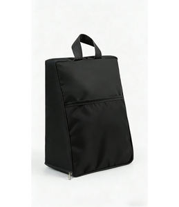 שק אחסון נעליים נייד עמיד לאבק עם רשת, שק ארגונית מזוודות עמיד בפני לחות מ-RPET עם רוכסן, שקיות נעליים לנסיעות - Product Image 1