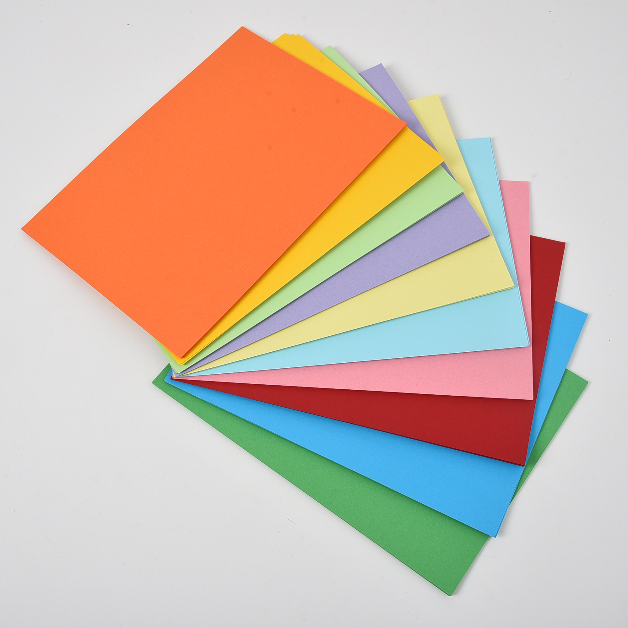 Colorful Specialty Paper Cardboard Virgin Material Printing Wrapping Gift Packaging PE Coating Compatible for Screen Printing