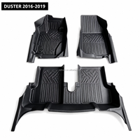Tapis de sol de voiture 5D en TPE résistant à l'usure et indéformable, protection intérieure, compatibles OEM/ODM, pour DUSTER 2016-2019