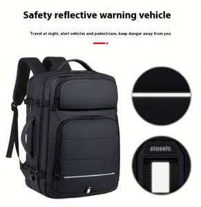 <b>Large</b> Capacity Travel Backpack for <b>Men</b> Women Multifunction <b>Bag</b> Luggage USB Charging Casual Expandable 17 Inch Laptop Backpacks - Product Image 5