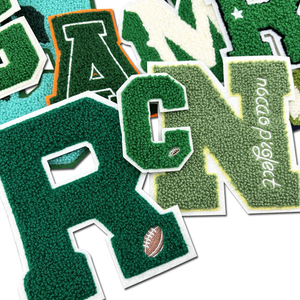 Accesorios de Ropa, Parches de Lentejuelas Bordadas de Tamaño Pequeño, Alfabeto Colorido, Parche de Chenilla Personalizado para Planchar en Ropa/Gorras - Product Image 4