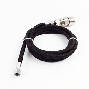 Tuyau de compresseur d'air pour aérographe, 6 mm, 1/4 pouces, connecteur rapide en acier inoxydable pour pistolet de pulvérisation, accessoires pour outils pneumatiques - Product Image 1