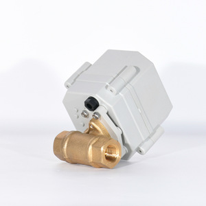 Vanne à boisseau sphérique proportionnelle électrique Tonghe DN8 en laiton, 2 voies, pour le contrôle du débit des pompes, des chaudières et des purificateurs d'eau - Product Image 2