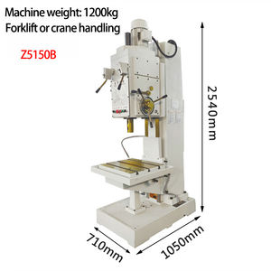대형 수직 드릴 머신 <span class=keywords><strong>Z5150B</strong></span> 보어 직경 50mm 대형 깊은 구멍 수직 드릴링 머신 - Product Image 2