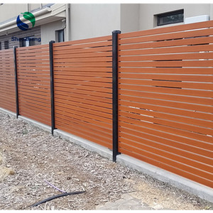 Aluminum Horizontal Slat Fencing for Garden Yard Balcony <strong>Modern</strong> <strong>Fence</strong> Home <strong>Ideas</strong> - Product Image 5