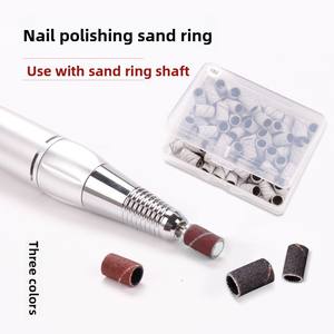 ג 'ידן בינוני קובץ ציפורניים מניקור פדיקור להגדיר 100/180/240 ירוק רצועות פלסטיק מסמר קצת ידידותי לסביבה - Product Image 3