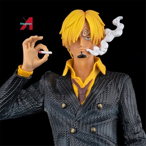 Figurine de collection décorative en PVC Sanji One Piece GK, modèle de jouet de dessin animé, avec Keisin One Piece Figure - Product Image 4