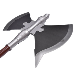63in đầy đủ matel trận chiến hai đầu rìu frieren vượt ra ngoài hành trình kết thúc vũ khí cosplay Prop Stark Tomahawk - Product Image 3