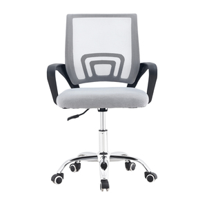 Ghế văn phòng hiện đại chất lượng cao xoay 360 độ, thiết kế lưng lưới giữa, kiểu dáng dành cho khách/manager, có chức năng điều chỉnh độ cao, mát xa và làm mát - Product Image 6