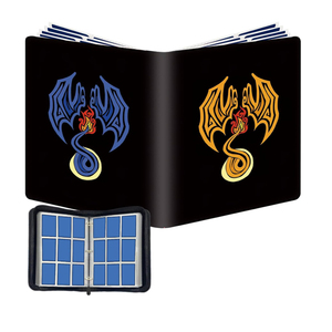 <span class=keywords><strong>Classeur</strong></span> de cartes à collectionner séparateur EVA 4 poches grande capacité avec fermeture éclair <span class=keywords><strong>Classeur</strong></span> de cartes Pokémon - Product Image 2