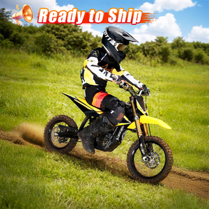 รถมอเตอร์ไซค์ไฟฟ้ารุ่นใหม่ Hyper Bee 8000W ความเร็วสูง 60 กม./ชม. สำหรับขับขี่ออฟโรด  สมรรถนะเทียบเท่า <span class=keywords><strong>50</strong></span>-100 ซีซี  แบบครอสคันทรี - Product Image 1