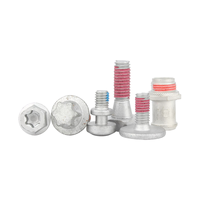 Carbon Steel 304 Stainless Steel Waterproof Thread Locking Screws M2 M3 M4 M5 Pre-Applied Patch Bolts for Electronics