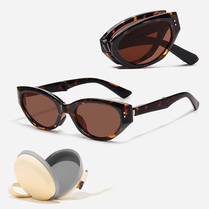 Gafas de Sol Unisex Estilo Ojo de Gato 2024, Plegables, Protección UV400 Premium, Moda de Lujo - Product Image 2