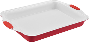 Không dính bakeware trung sâu thép carbon nướng chảo bánh mì khuôn hình chữ nhật <span class=keywords><strong>Baking</strong></span> <span class=keywords><strong>Pan</strong></span> Ổ <span class=keywords><strong>Pan</strong></span> cho lò nướng với <span class=keywords><strong>Silicone</strong></span> xử lý - Product Image 4