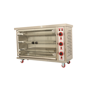 ماكينة تجارية لحفظ وجبن الدجاج في فرن شواء ماكينة تقطير دجاج نوع غازي محمصة دجاج للدجاج - Product Image 2