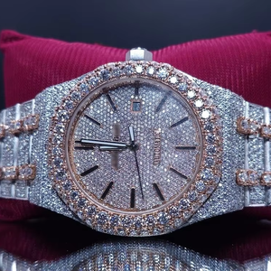 Reloj de Buceo Mecánico para Hombre, Personalizado al por Mayor, de Alta Calidad, Resistente al Agua, con Moissanita y Probador de Diamantes - Product Image 1