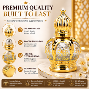 Wholesale Dubai Arabic <strong>Perfume</strong> Top Selling High Quality Long Lasting Fragrance <strong>Roller</strong> 15ml <strong>Perfume</strong> Bottle - Product Image 4