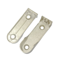 Support de tringle à vêtements renforcé en alliage de zinc, accessoire pour séchoir à linge, fixation à bride pour tringle de placard