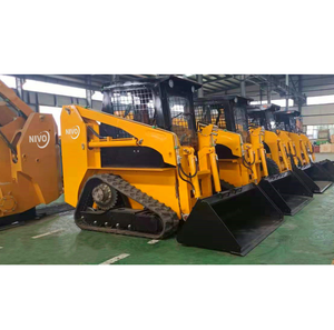 75hp Skid <span class=keywords><strong>Loader</strong></span> 1000KG Track Skid Steer <span class=keywords><strong>Loader</strong></span> Mini <span class=keywords><strong>Front</strong></span> End Crawler Skid <span class=keywords><strong>Loader</strong></span> NV75 Bekerja untuk Salju atau Suku Cadang - Product Image 2