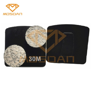 Utensili per ala a disco con piastra abrasiva diamantata a doppio pulsante a bloccaggio rapido per smerigliatrici per pavimenti Klindex - Product Image 5