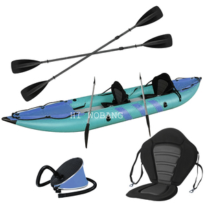 2023 fábrica superventas OEM inflable doble persona <span class=keywords><strong>Kayak</strong></span> sentado pesca <span class=keywords><strong>Kayak</strong></span> bote inflable - Product Image 1