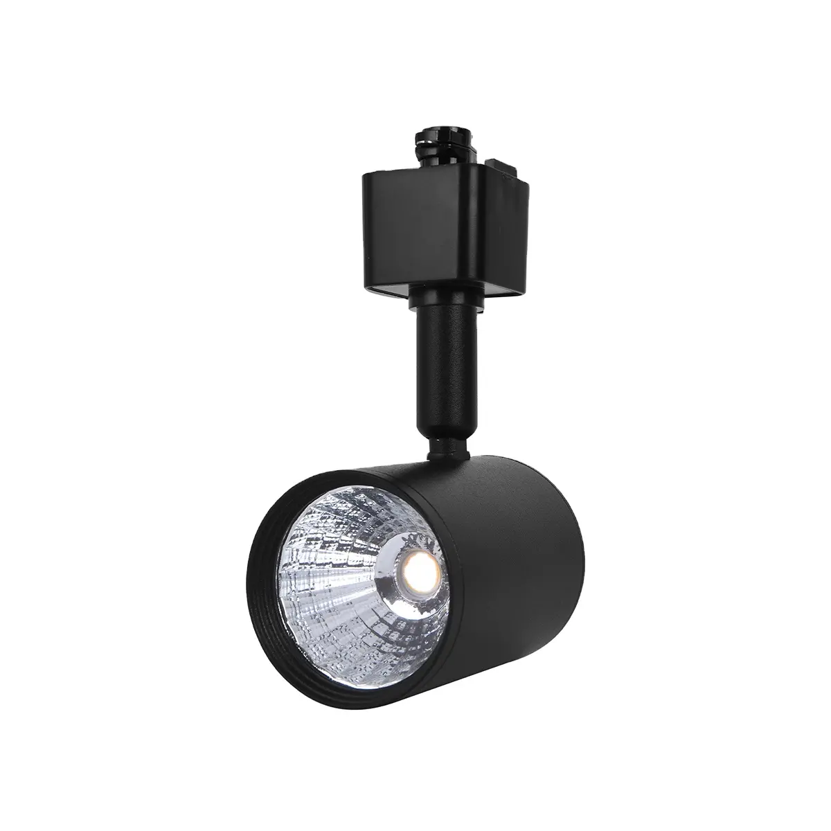 ETL listados LED Track Lighting Heads Compatível com Único Circuito H Tipo Rail Spotlight Teto 6.5W 24 graus