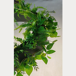 Lámpara de Arte de aluminio con anillo colgante Led decorativo de hierba <span class=keywords><strong>verde</strong></span> para restaurante, hotel, bar, <span class=keywords><strong>Biblioteca</strong></span> - Product Image 4