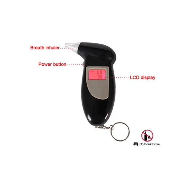 Good precision portable alcohol breath tester breathalyzer