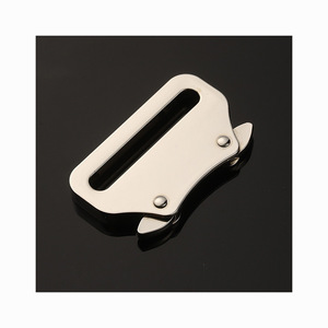 Hebilla metálica con cierre automático, hebilla plateada ajustable para cinturón, accesorio de ferretería para bolsos, ropa y mochilas, DZQ248-40 - Product Image 3