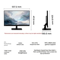 Lenovo ThinkVision 24.5-inci IPS Komersial Kantor Pelajar Pendidikan Industri Layar Definisi Tinggi S25-4E 144HZ 99% SRGB