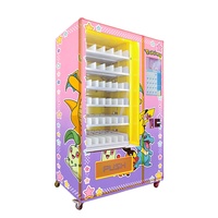 Distributeur automatique commercial de cartes Pokémon avec système de refroidissement et gestion à distance