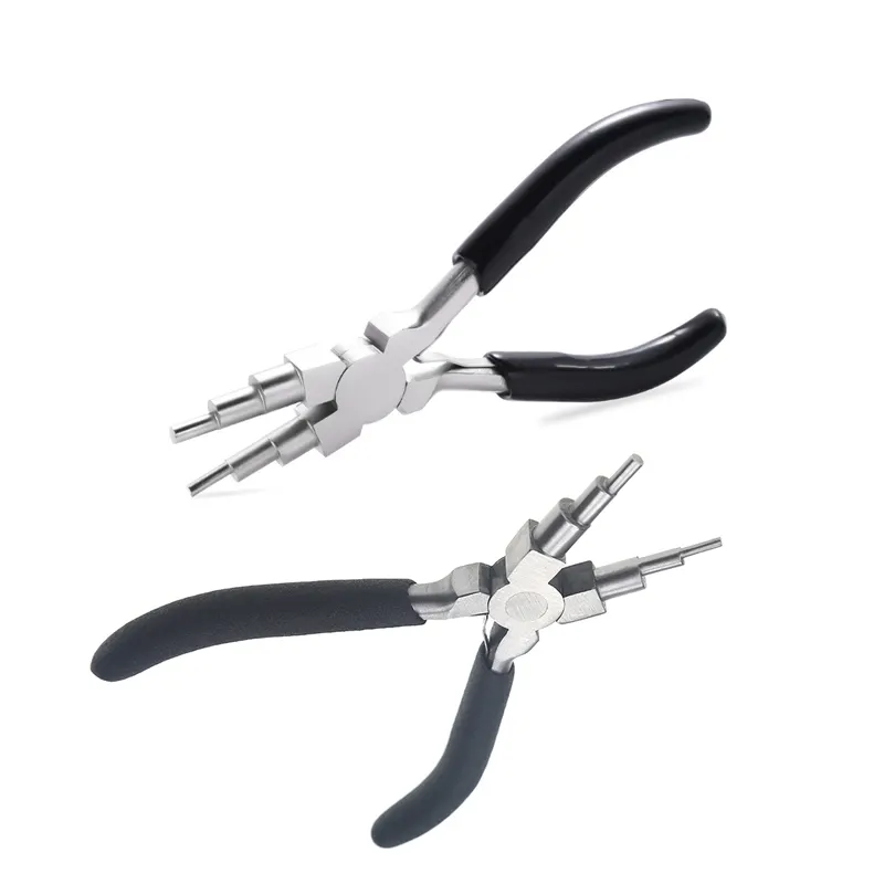 Jewelry tools 6-in-1 Looping Step Bail Making Round Jewelry Pliers