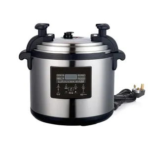 Panela elétrica multifuncional de aço inoxidável 7 em 1 Smart 20Qt 25Qt 33Qt, novo design, panelas de pressão