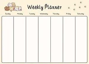 High Quality Custom Design Dry Erase Fridge Calendar Magnetic Weekly Daily Planner For Time Management