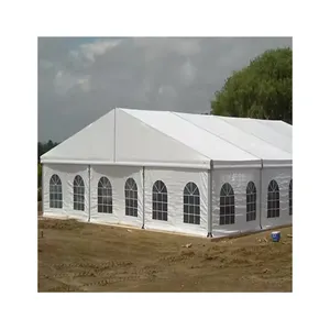 Tenda struktur rangka aluminium besar kualitas tinggi tenda luar ruangan gudang tahan air untuk dijual