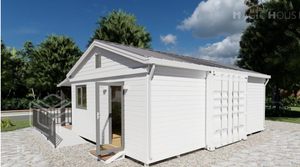 Casa Contenedor Expandible <span class=keywords><strong>de</strong></span> 20 pies con Doble Ala y un Dormitorio, Diseño <span class=keywords><strong>de</strong></span> Vivienda Habitable ABCB, Estándar <span class=keywords><strong>de</strong></span> 36 m², Nuevo Diseño - Product Image 2