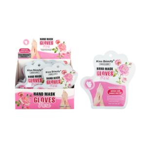 Kiss Beauty Enriched with Shea Butter Vitamin E &amp; Collagen Hand Mask <strong>Gloves</strong> Hydrating <strong>Moisturizing</strong> Improve Skin Hand Sheet Masks - Product Image 1