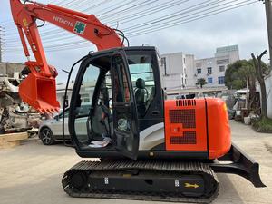 รถขุดฮิตาชิ ZX70 ZX60 สำหรับงานหนักในเหมืองหิน รถขุดตีนตะขาบ 7 ตัน พร้อมบุ้งกี๋สำหรับขุดหิน บูมไฮดรอลิก - Product Image 4