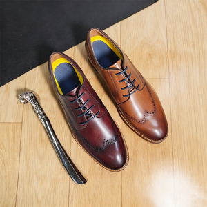 Chaussures de bureau classiques pour hommes, bout fermé, haute qualité, nouveautés populaires, chaussures habillées pour hommes, confortables - Product Image 1