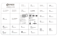 Fysetc Voron 2.4 V2.4 R2 Version Kit d'imprimante 3D avec pièces de haute qualité 300*300mm Entrepôt à l'étranger