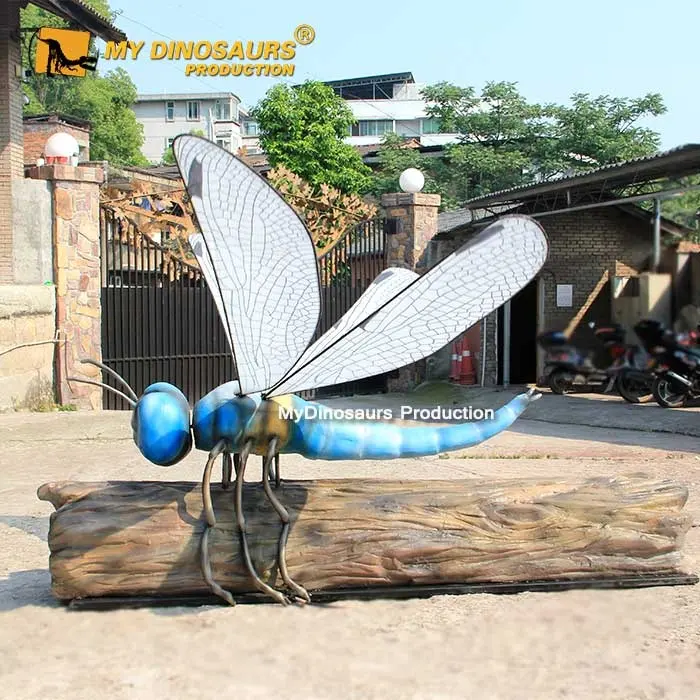 Mydino insetos de movimento animatronic dragonfly